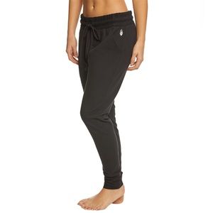 Free People | black joggers